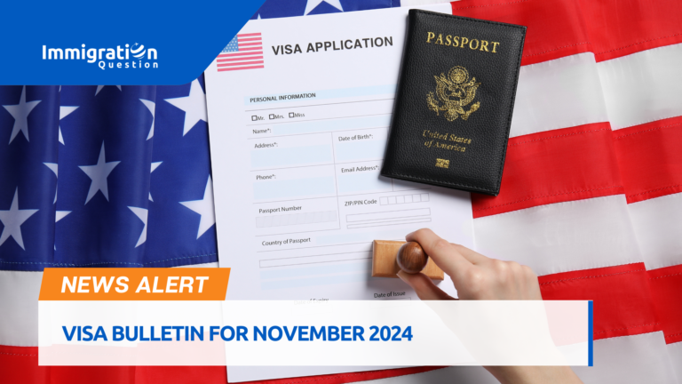 NOVEMBER VISA BULLETIN 2024