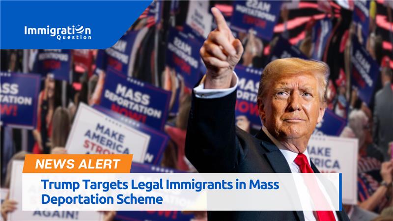 Trump Targets Legal Immigrants in USA through Mass Deportation Scheme. Stay informed on the latest developments and their potential impact.