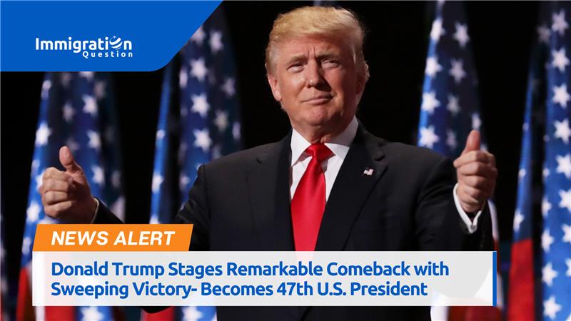 US Election Donald Trump Remarkable Victory | 47th President US