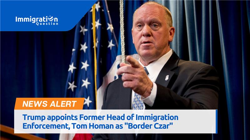 Trump Appoints Tom Homan Head of immigration. Explore insights and analysis on immigration policy changes and their impact.