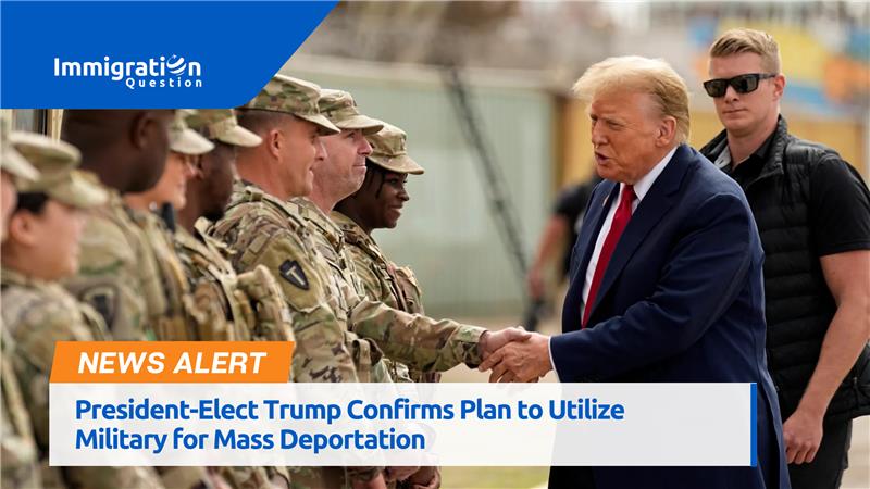 Trump Confirms Military for Mass Deportation