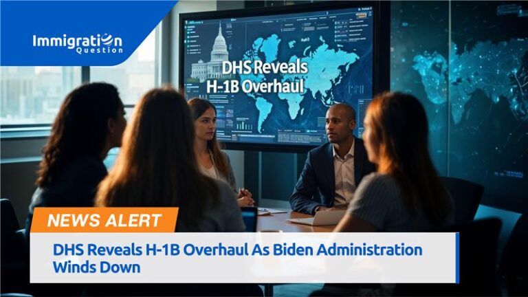 H-1B Overhaul Biden Administration Winds Down - DHS Reveals