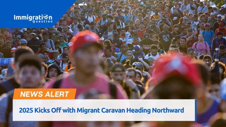 2025 Kicks Off with Migrant Caravan Heading Northward