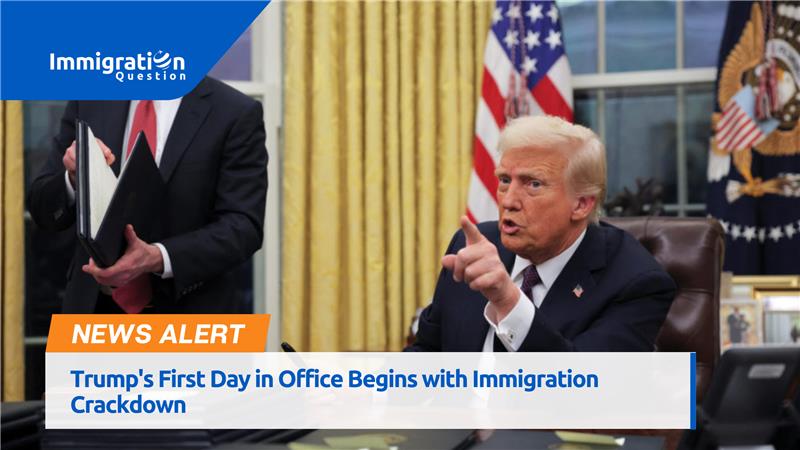 Trump’s First Day in Office Begins with Immigration Crackdown