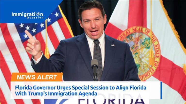 Florida Governor Urges Special Session to Align Florida With Trump’s Immigration Agenda 