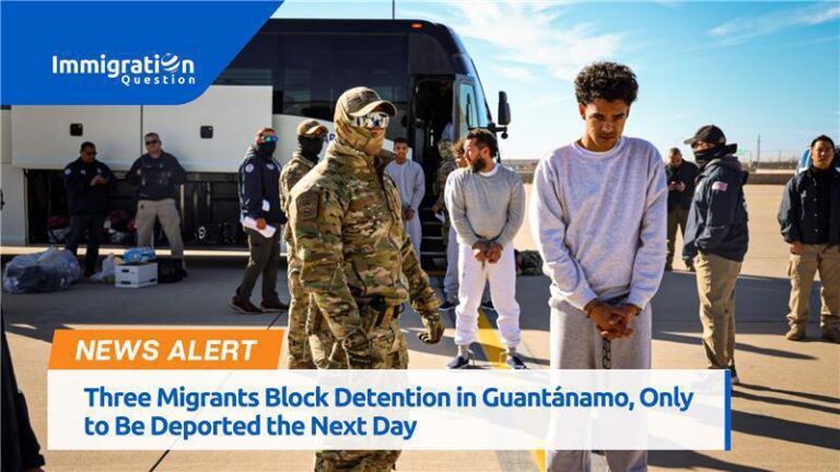 Three Migrants Block Detention in Guantánamo, Only to Be Deported the Next Day 