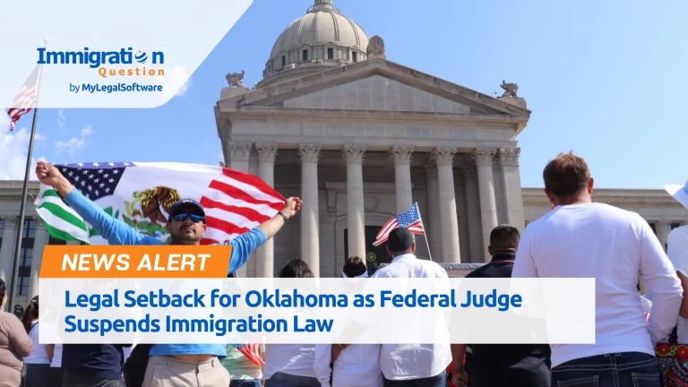 Legal Setback for Oklahoma as Federal Judge Suspends Immigration Law.