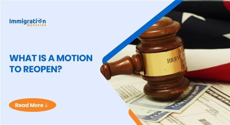 Motion to Reopen