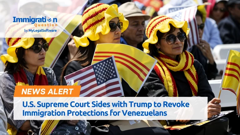 U.S. Supreme Court Sides with Trump to Revoke Immigration Protections for Venezuelans