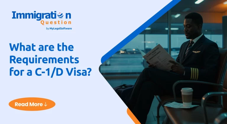 What Are the Requirements for a C-1/D Visa?