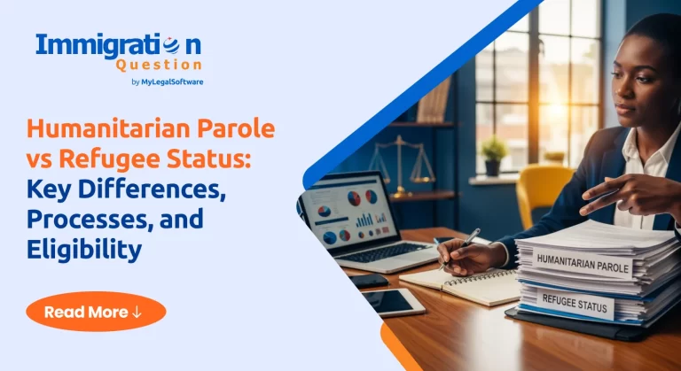 Humanitarian parole vs refugee defines eligibility and the protection process.