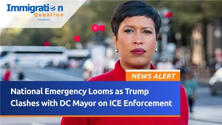 Trump Clashes with DC Mayor on ICE Enforcement